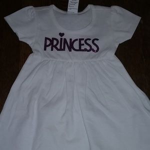 Princess T-shirt dress